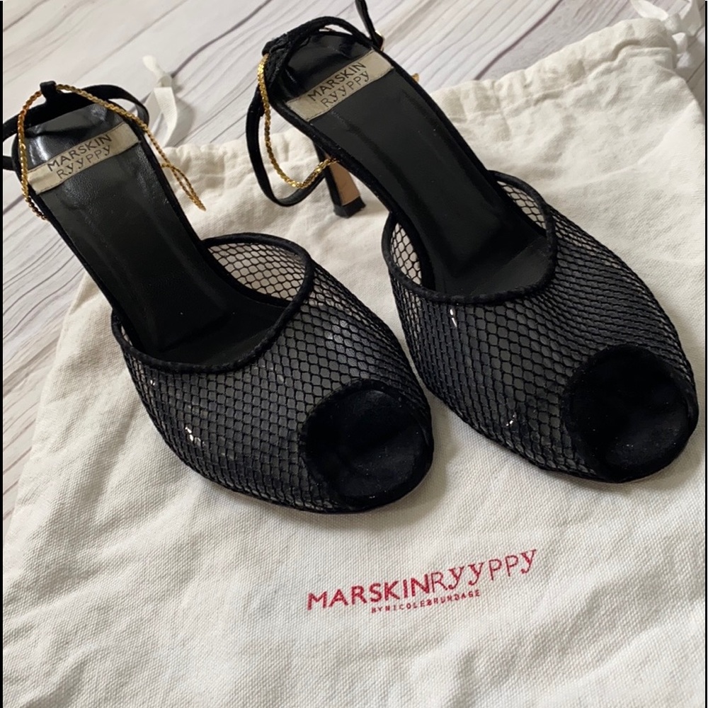 Marskin Ryyppy Heeled Sandals Size 38 EU - Picture 3 of 13